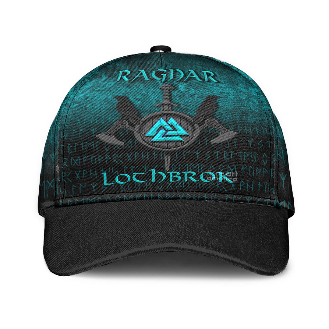 viking-classic-cap-ragnar-lothbrok-ragnar-lodbrok-viking-warrior-cyan-version-classic-cap