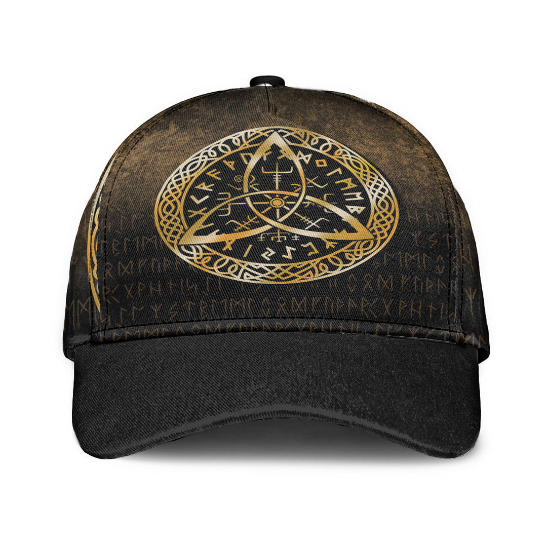 viking-classic-cap-vegvisir-nordic-viking-rune-gold-version-classic-cap