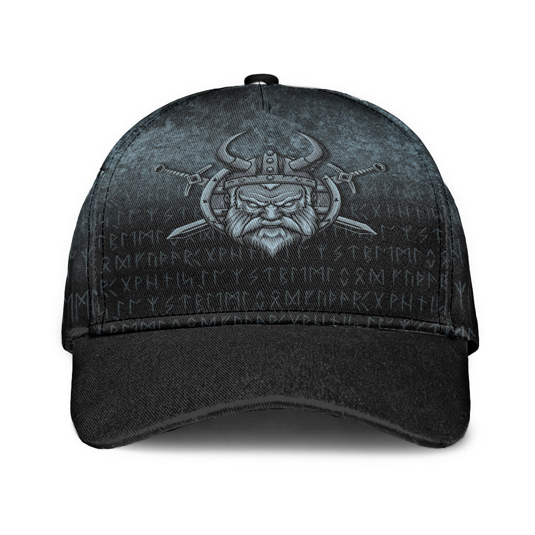 wonder-print-shop-classic-cap-victory-or-valhalla-warrior-classic-cap
