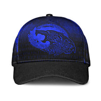 viking-classic-cap-fenrir-viking-3d-tattoo-blue-version-classic-cap
