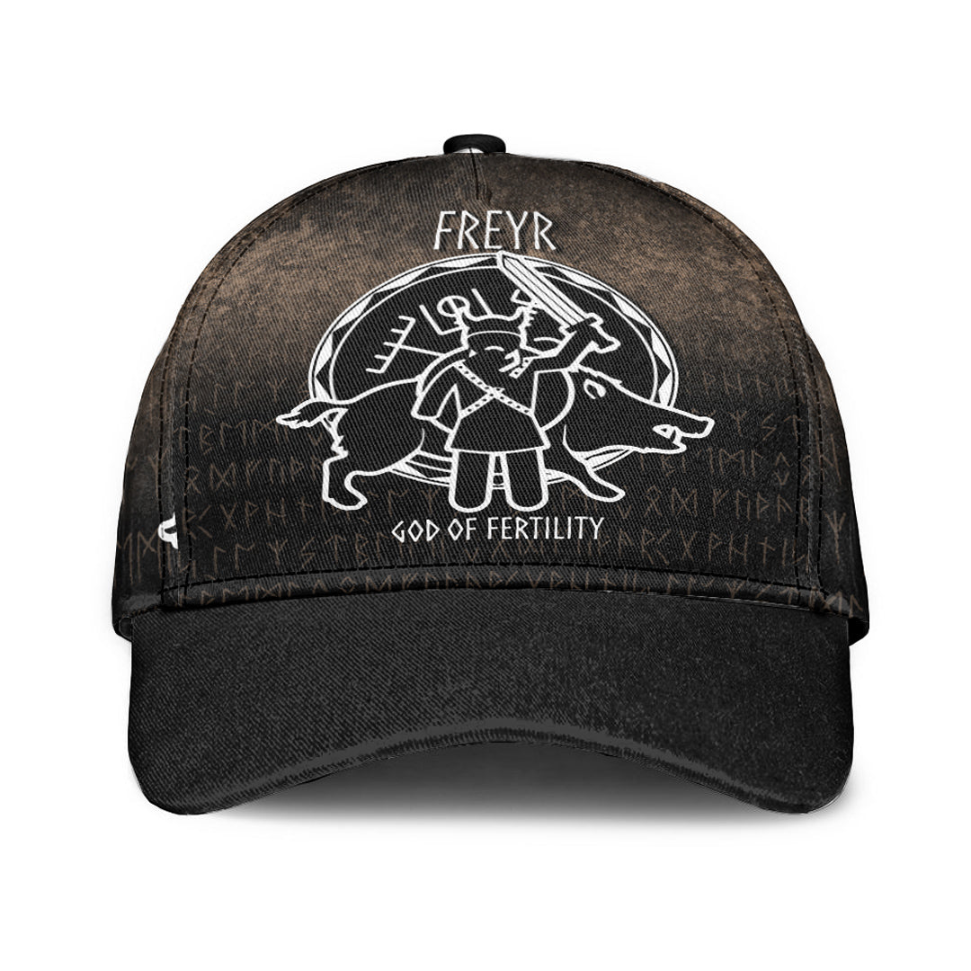 wonder-print-shop-classic-cap-freyr-god-of-fertility-classic-cap