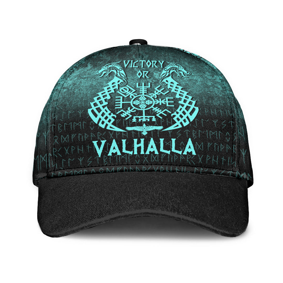 wonder-print-shop-classic-cap-victory-or-valhalla-cyan-version-classic-cap
