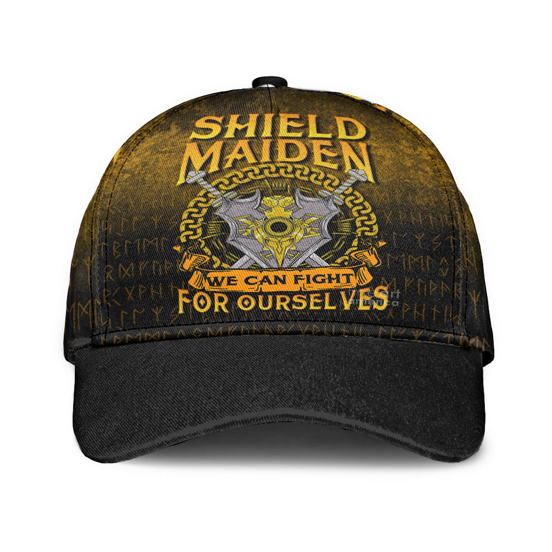 viking-classic-cap-shield-maiden-we-can-fight-for-ourselves-classic-cap