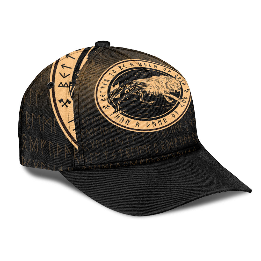 wonder-print-shop-classic-cap-wolf-of-odin-gold-version-classic-cap