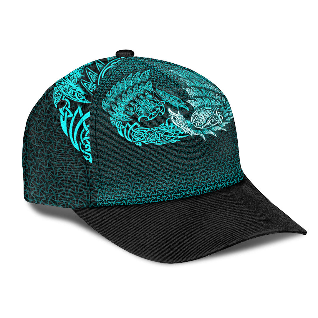 viking-classic-cap-ragnarok-huginn-muninn-cyan-version-classic-cap