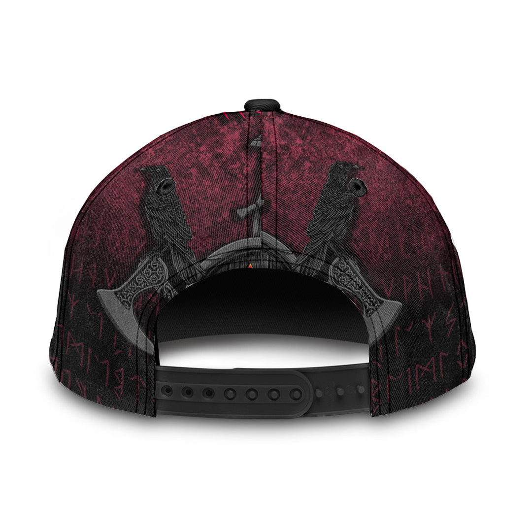 viking-classic-cap-ragnar-lothbrok-ragnar-lodbrok-viking-warrior-red-version-classic-cap