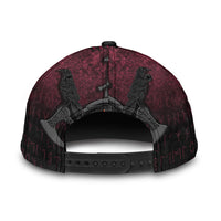 viking-classic-cap-ragnar-lothbrok-ragnar-lodbrok-viking-warrior-red-version-classic-cap