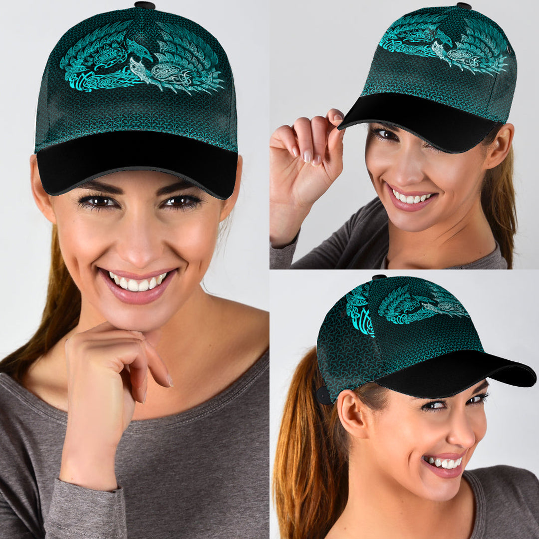 viking-classic-cap-ragnarok-huginn-muninn-cyan-version-classic-cap