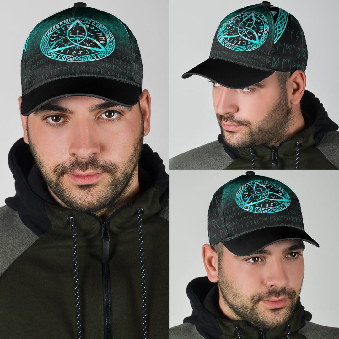viking-classic-cap-vegvisir-nordic-viking-rune-cyan-version-classic-cap