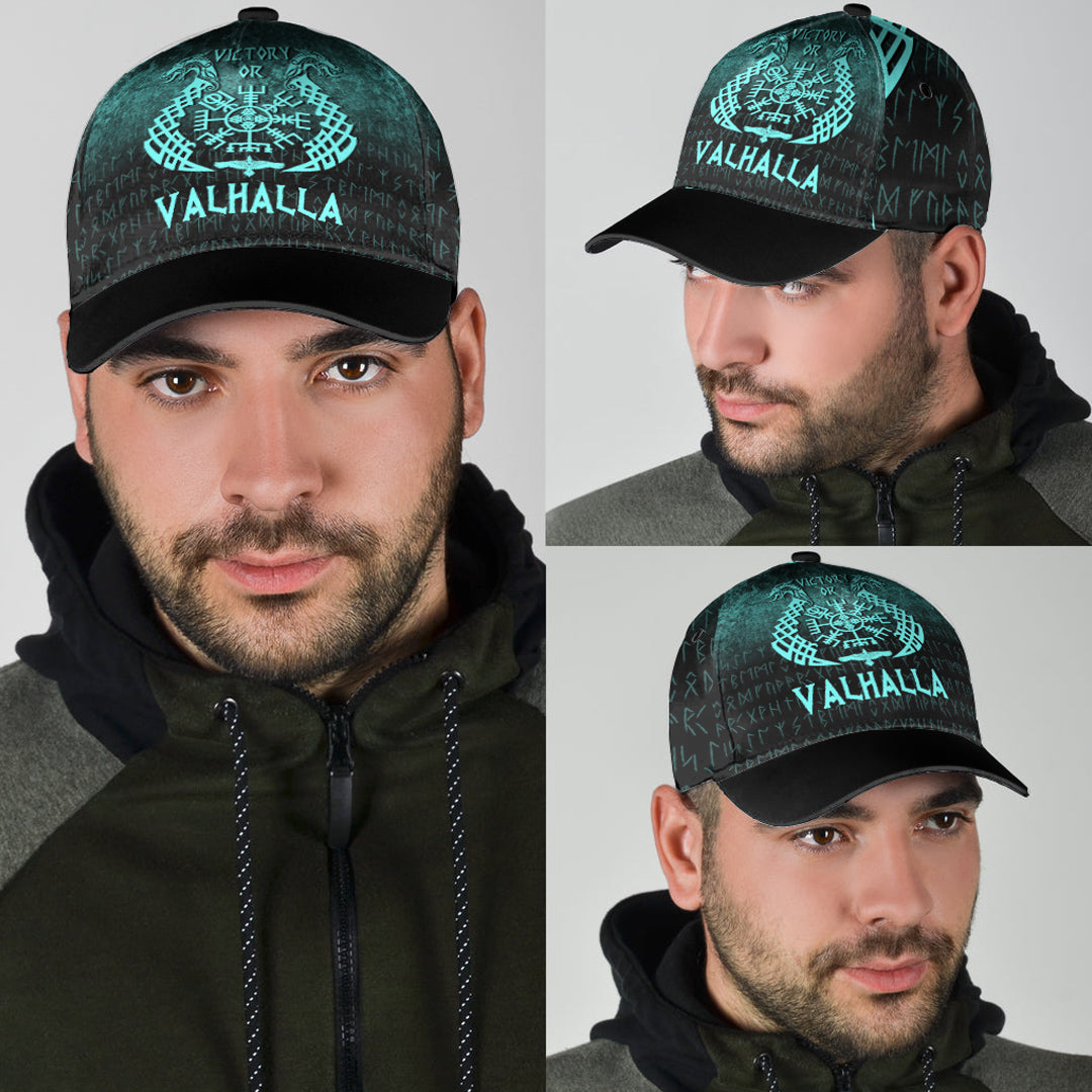 wonder-print-shop-classic-cap-victory-or-valhalla-cyan-version-classic-cap