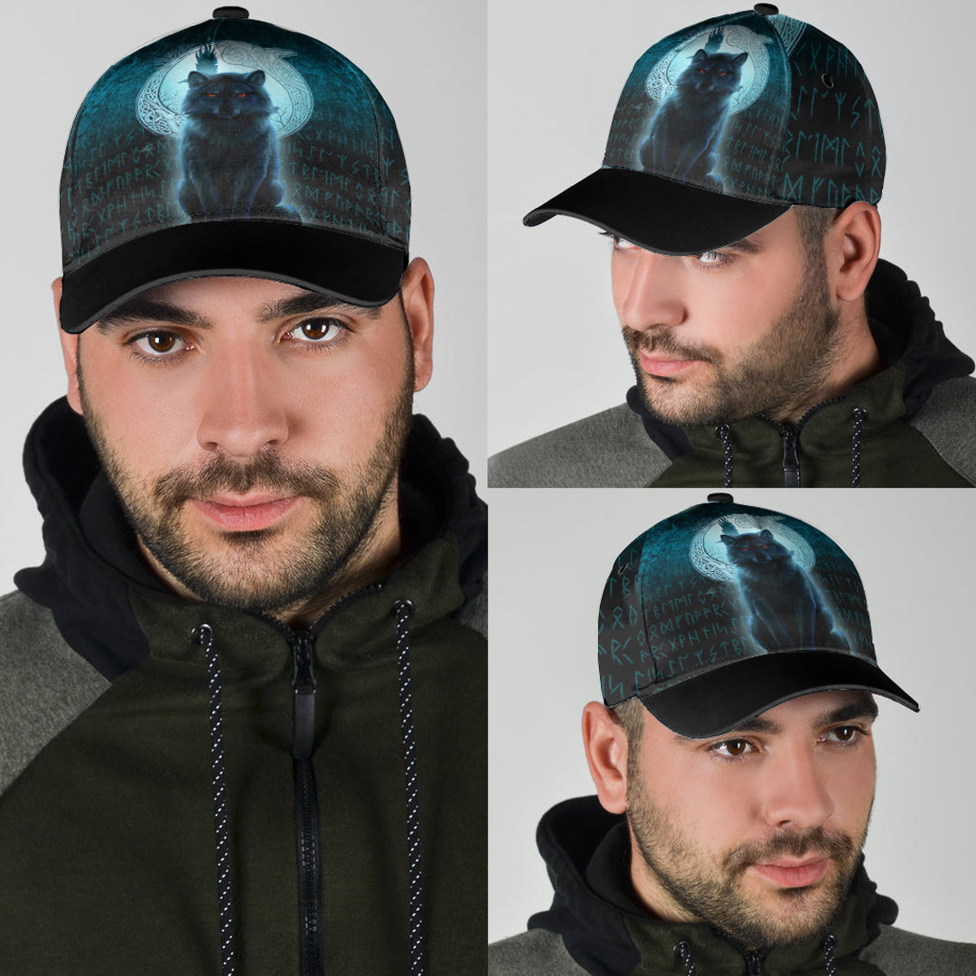 viking-classic-cap-fenrir-viking-wolf-cyan-version-classic-cap