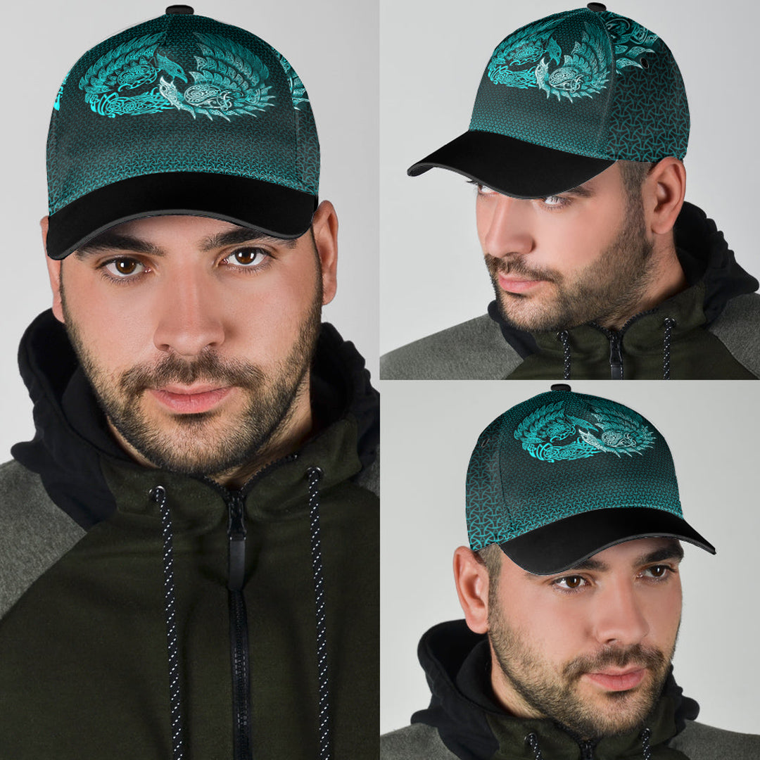 viking-classic-cap-ragnarok-huginn-muninn-cyan-version-classic-cap