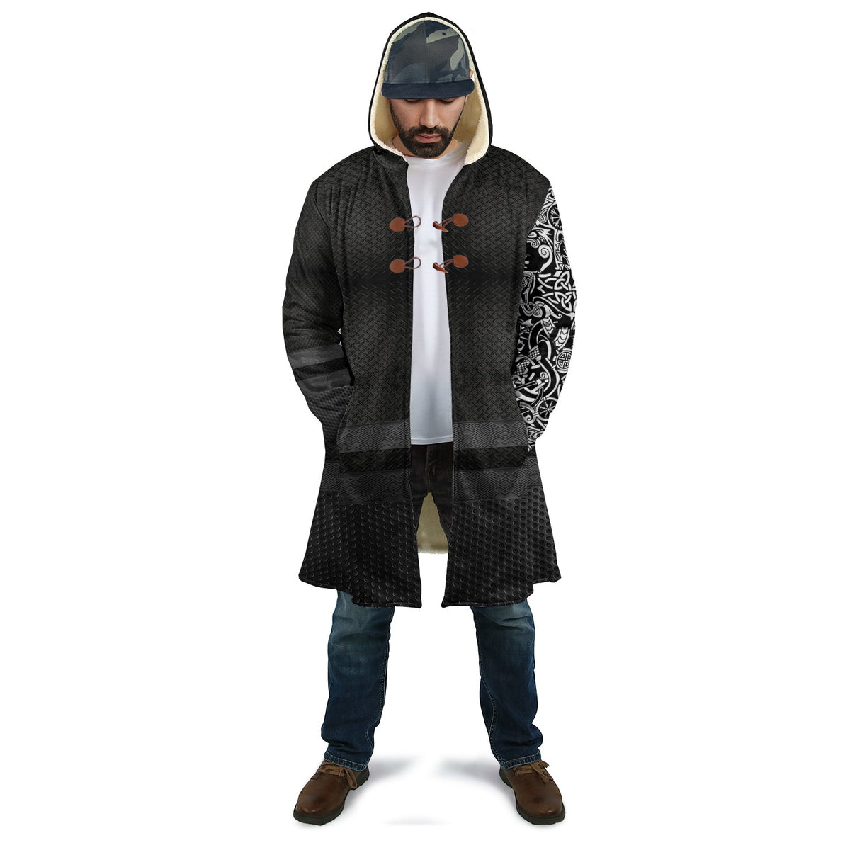 viking-cloak-armor-raven-tattoo