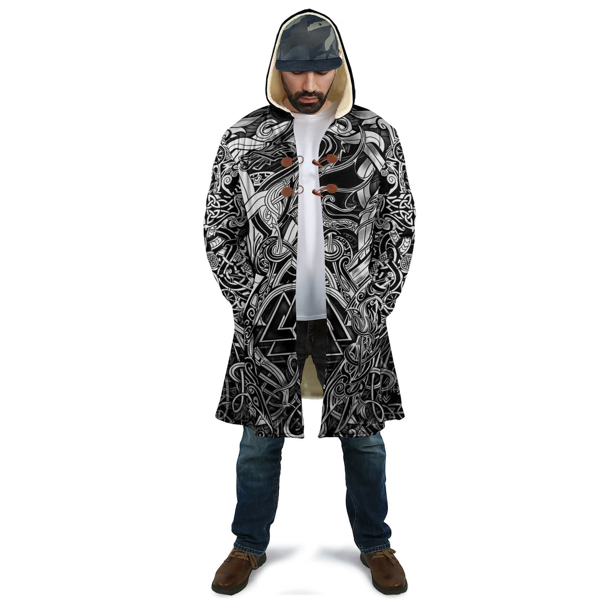 viking-cloak-valknut-and-dragon-tattoo