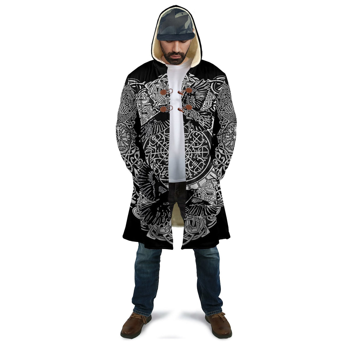 viking-cloak-raven-and-wolf