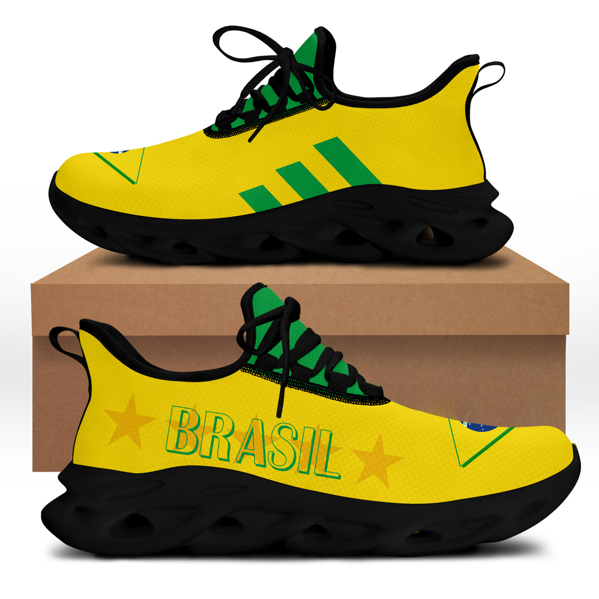 Brazil World Cup 2022 Canarinho Clunky Sneakers LT7