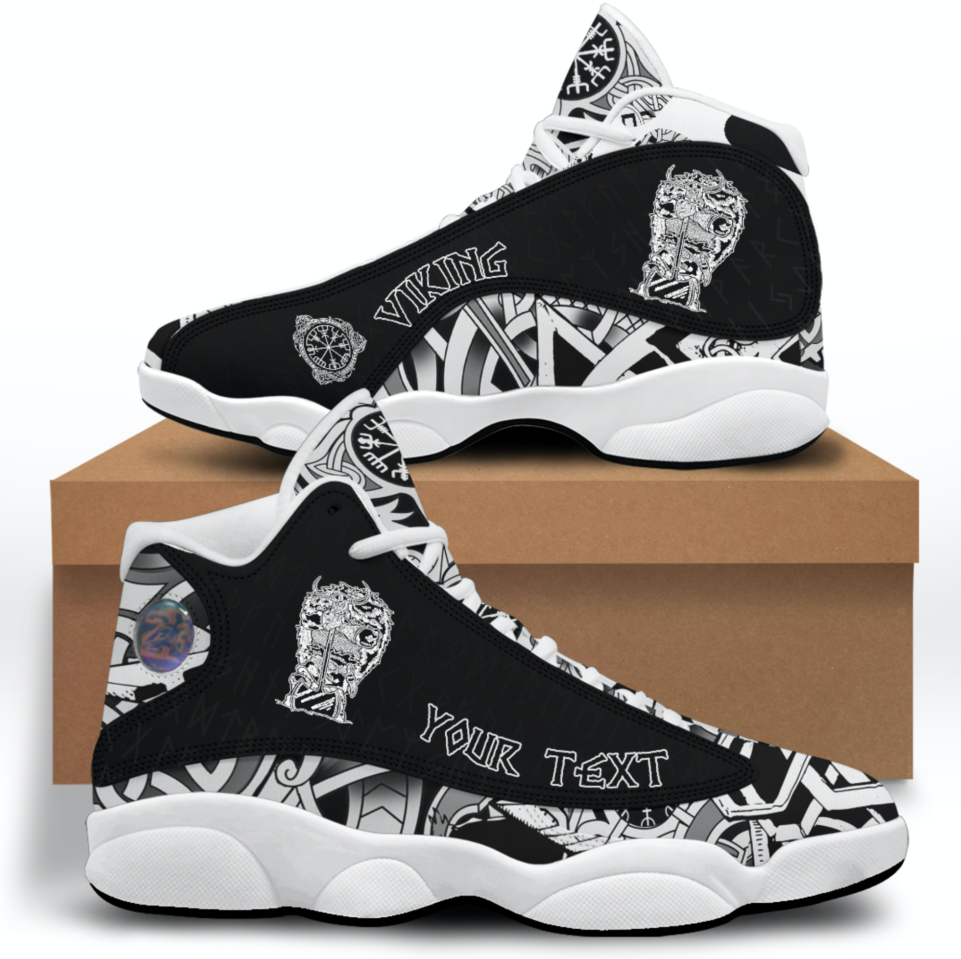 custom-viking-coloring-book-axe-cartoon-character-sneakers-j13