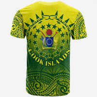 Cook Islands T Shirt Polynesian Tattoo Sunshine Lt4 - Wonder Print Shop