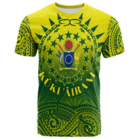 Cook Islands T Shirt Polynesian Tattoo Sunshine Lt4 - Wonder Print Shop
