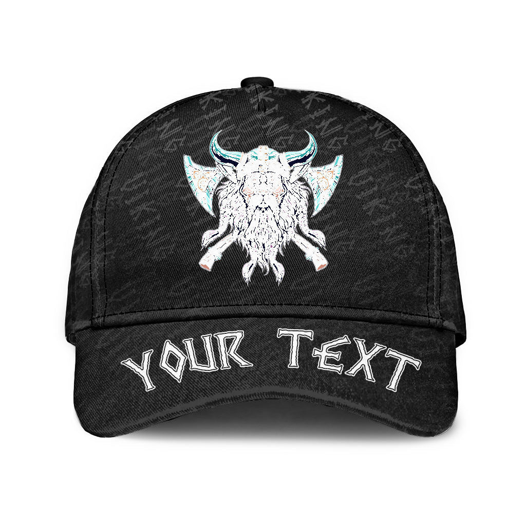 viking-classic-cap-custom-cool-beard-with-axe-classic-cap