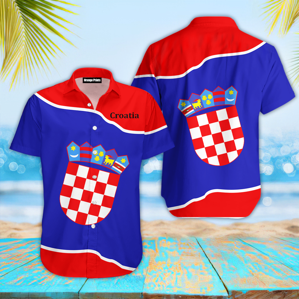 Croatia Hawaiian Shirt - Wonder Print Shop