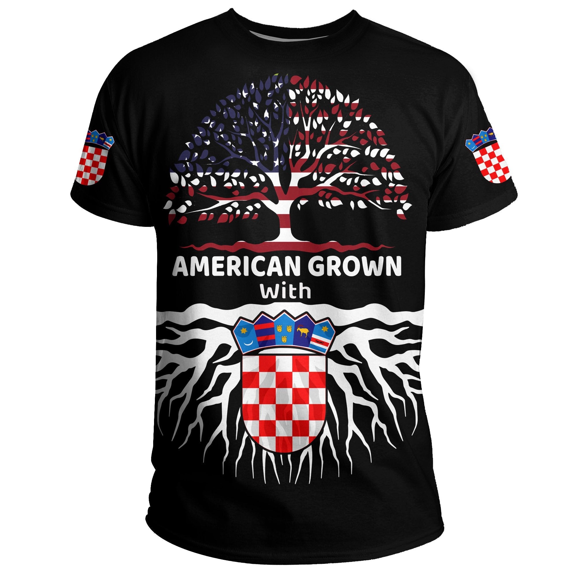 croatia-t-shirt-american-roots