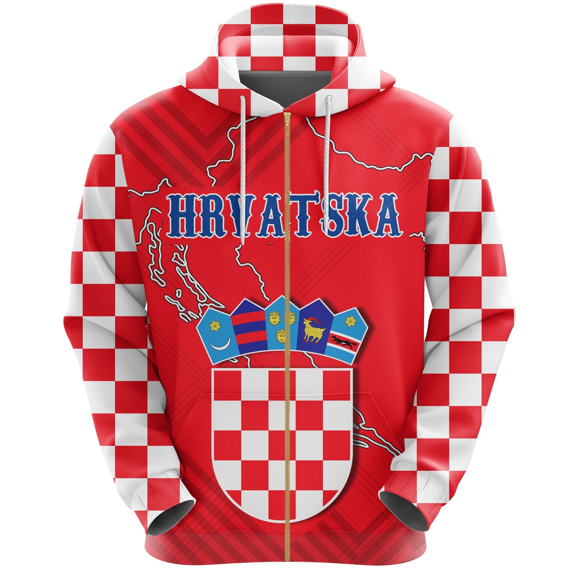 croatia-zip-hoodie-special-map-red