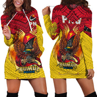 Papua New Guinea Rugby Kumul Pride Hoodie Dress LT2 - Wonder Print Shop
