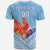 Custom Ra Fiji Rugby Union T Shirt Tapa Pattern LT12 - Wonder Print Shop