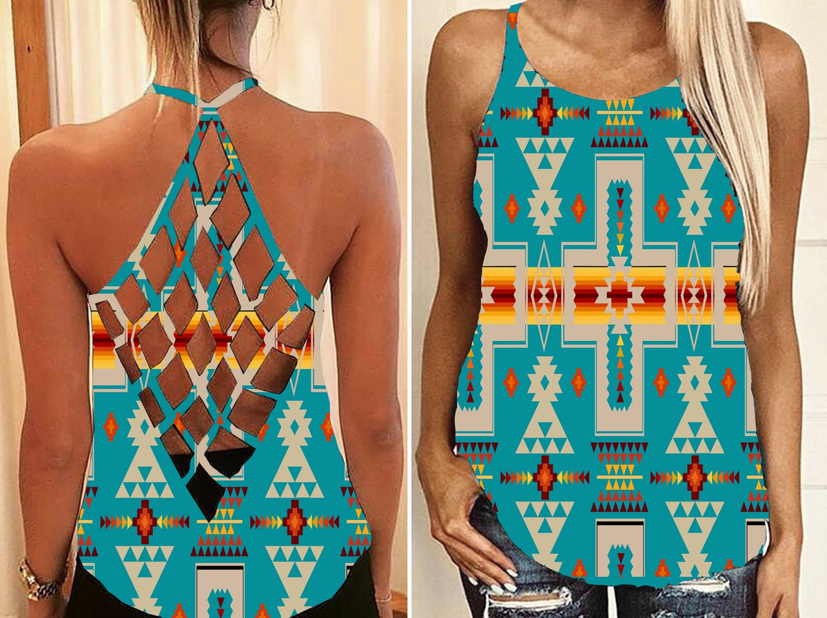 native-american-turquoise-tribe-design-criss-cross