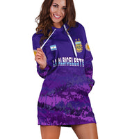 Argentina Football Hoodie Dress Go Champions La Albiceleste LT13 - Wonder Print Shop
