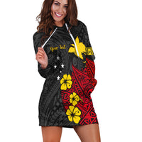 Custom Personalised Papua New Guinea Anniversary Hoodie Dress 47th Independence Day Since 1975 LT13 - Wonder Print Shop