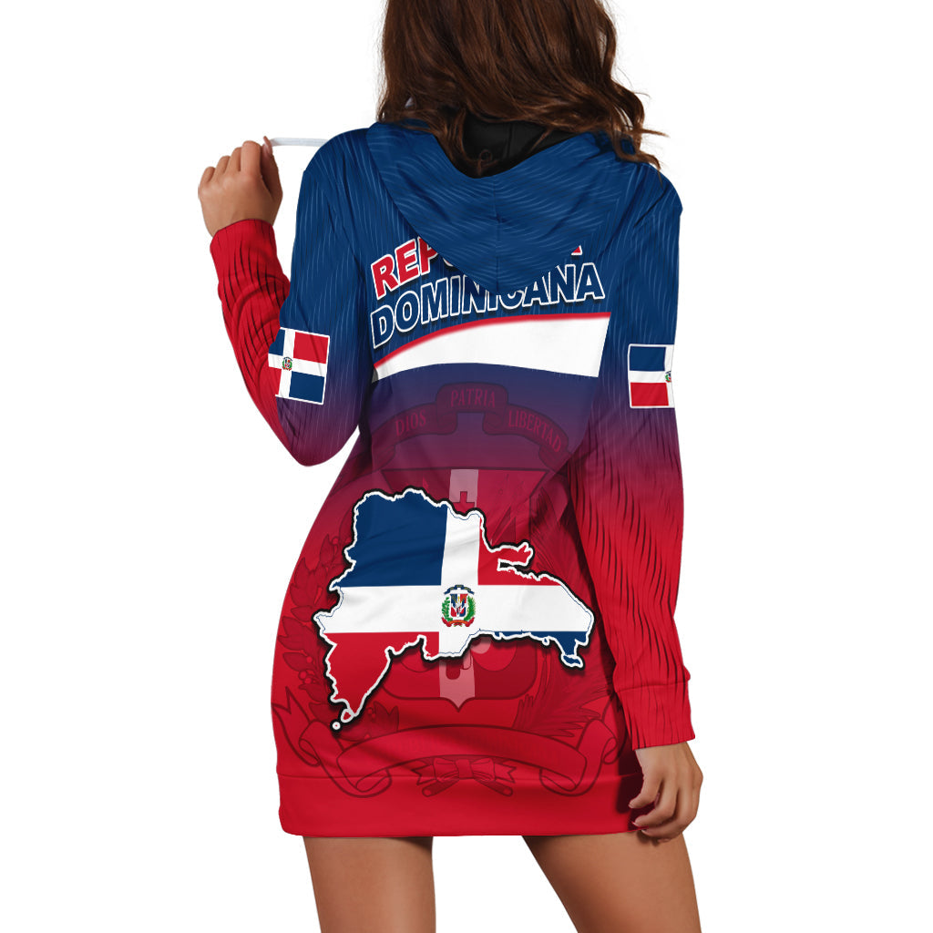 (Custom Personalised) Dominican Republic Hoodie Dress Dominicana Style Sporty LT13 - Wonder Print Shop