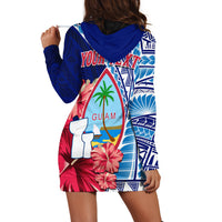(Custom Personalised) Guam Chamorro Hoodie Dress Happy Liberation Day Latte Stone LT13 - Wonder Print Shop