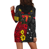 Custom Personalised Papua New Guinea Anniversary Hoodie Dress 47th Independence Day Since 1975 LT13 - Wonder Print Shop