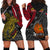 Custom Personalised Papua New Guinea Hoodie Dress Raggiana Birds Of Paradise Happy 47th Independence Day LT13 - Wonder Print Shop