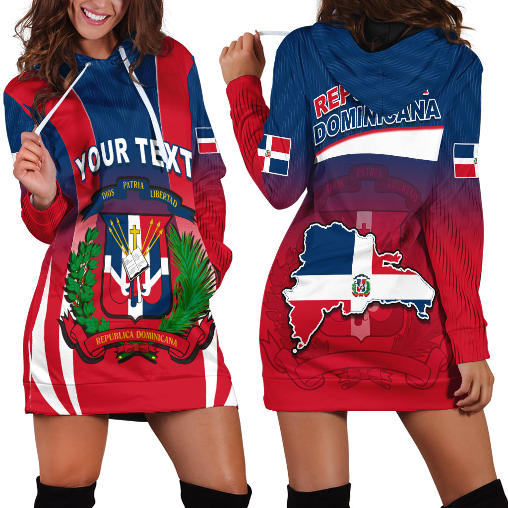 (Custom Personalised) Dominican Republic Hoodie Dress Dominicana Style Sporty LT13 - Wonder Print Shop