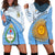 Argentina Football 2022 Hoodie Dress Champions Blue Sky May Sun LT13 - Wonder Print Shop