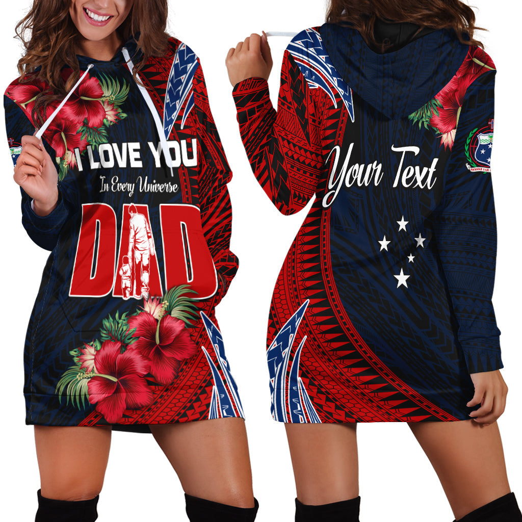 Samoa Fathers Day Hoodie Dress Polynesian Best Dad Ever LT13 - Wonder Print Shop