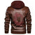 Viking Dark Red With Odin's Ravens Leather Jacket RLT12 - Wonder Print Shop