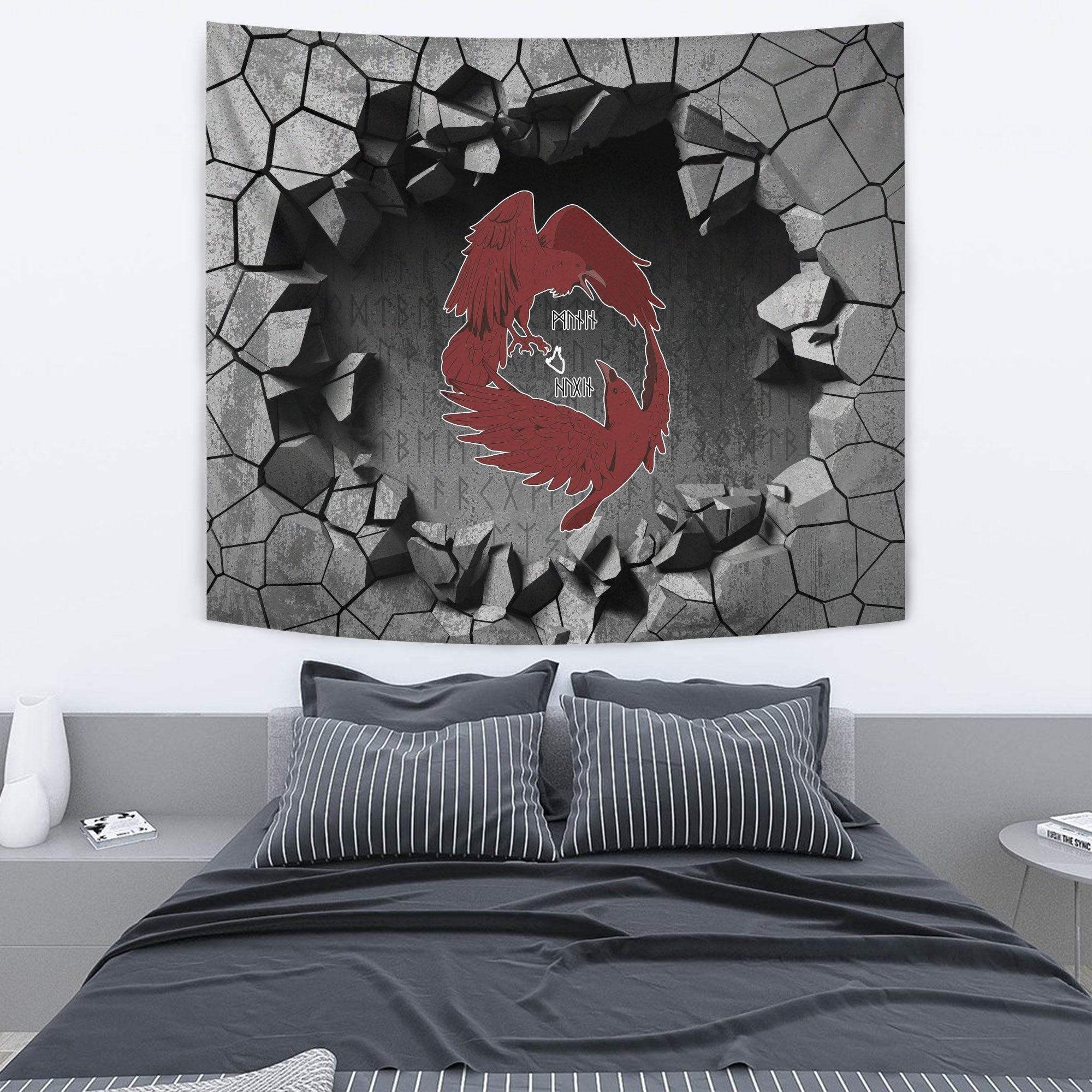 Viking Tapestry - Damned Tapestry RLT12 - Wonder Print Shop