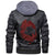 Viking Dark Red With Odin's Ravens Leather Jacket RLT12 - Wonder Print Shop