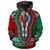 African Hoodie Dashiki Half Pullover - Wonder Print Shop