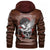 Viking Dead Skull With Crow Leather Jacket RLT12 - Wonder Print Shop
