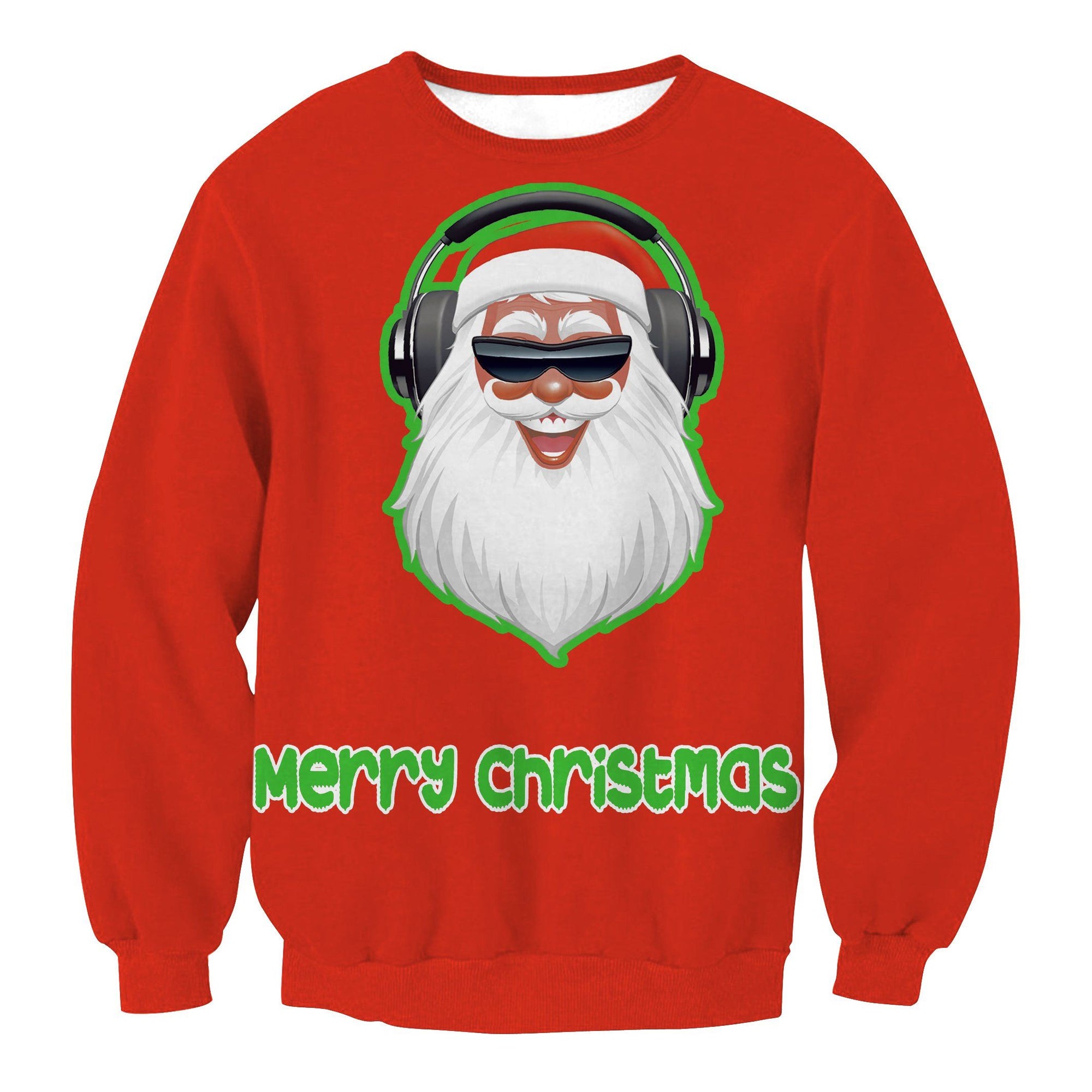 dj-santa-claus-icon-super-cool-red-ugly-christmas-sweater