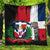 dominican-republic-flag-premium-quilt-flag-style