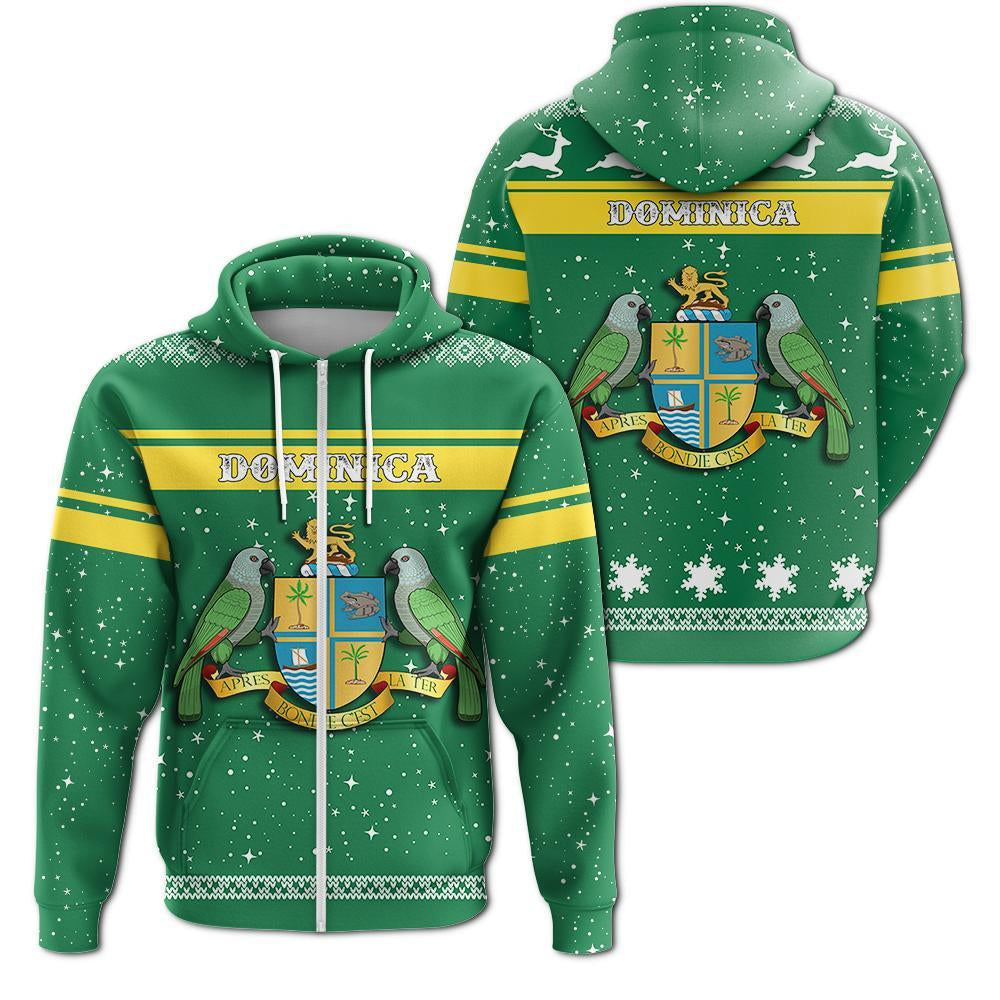 christmas-dominican-republic-coat-of-arms-zip-hoodie