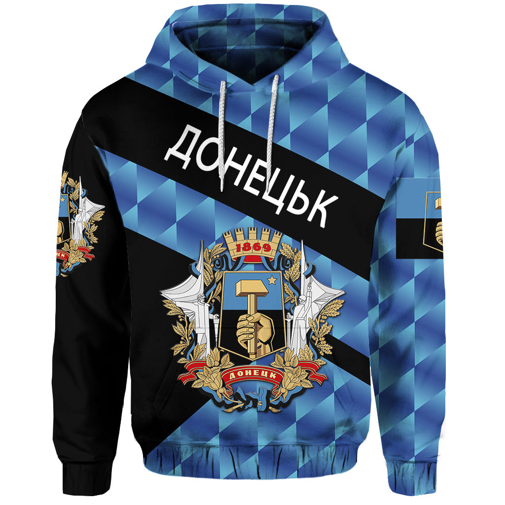 Ukraine Donetsk Hoodie Sporty Style LT8 - Wonder Print Shop