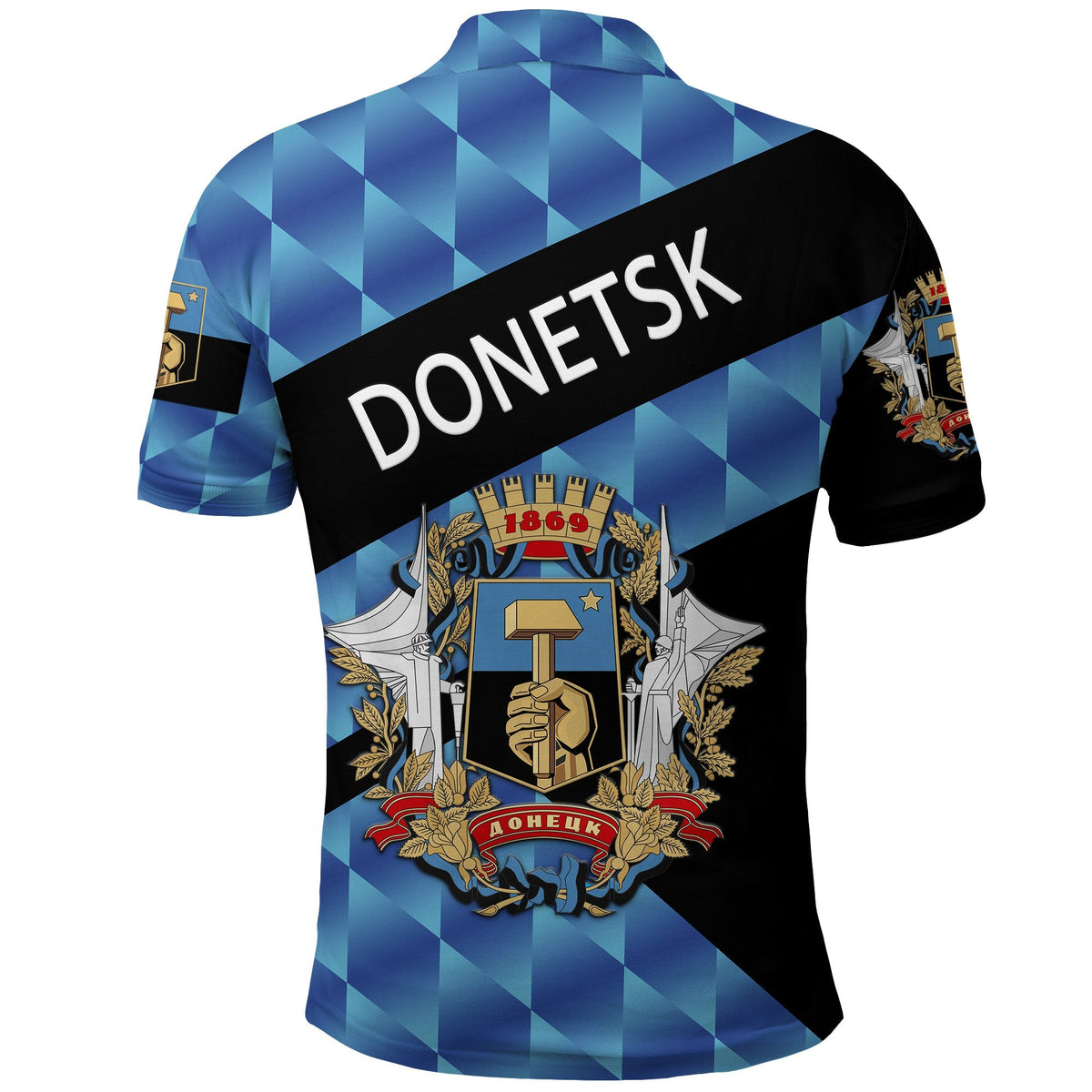Ukraine Donetsk Polo Shirt Sporty Style LT8 - Wonder Print Shop