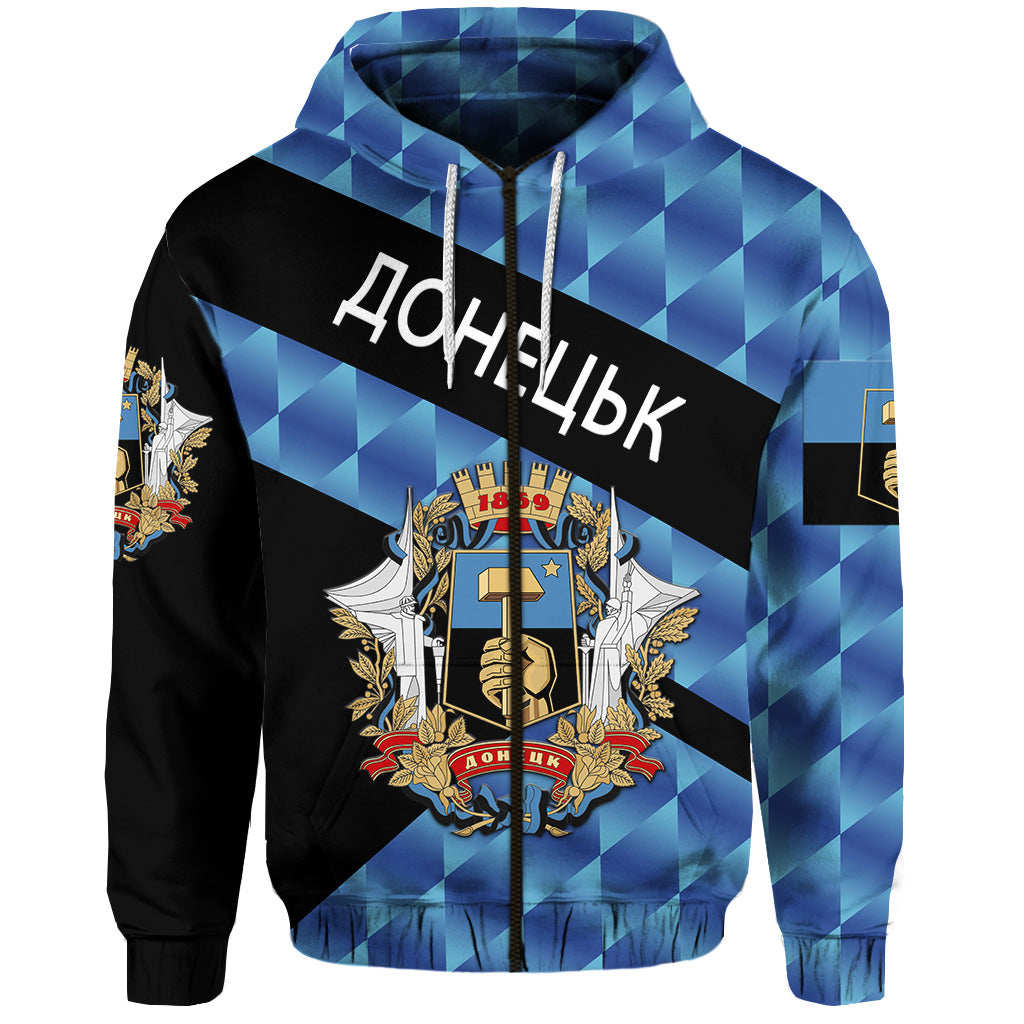 Ukraine Donetsk Hoodie Sporty Style LT8 - Wonder Print Shop
